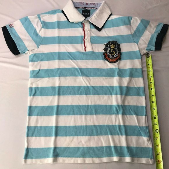 ZARA Collection Gold Rush Royal Experience Polo M - Picture 9 of 11